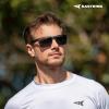 image:imageKastKing Beartrap Polarized Sports Fishing Sunglasses With PuriVex Protective Lens Coating Wayfarer Design Men WomenB Matte Black Frame  Smoke