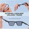 image:imageKastKing Beartrap Polarized Sports Fishing Sunglasses With PuriVex Protective Lens Coating Wayfarer Design Men WomenB Matte Black Frame  Smoke