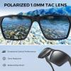 image:imageKastKing Beartrap Polarized Sports Fishing Sunglasses With PuriVex Protective Lens Coating Wayfarer Design Men WomenB Matte Black Frame  Smoke