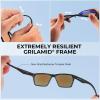 image:imageKastKing Beartrap Polarized Sports Fishing Sunglasses With PuriVex Protective Lens Coating Wayfarer Design Men WomenC Matte Black Frame  Cobalt Mirror