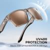 image:imageKastKing Beartrap Polarized Sports Fishing Sunglasses With PuriVex Protective Lens Coating Wayfarer Design Men WomenF Gloss Gray Crystal Frame  Brown