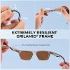 image:imageKastKing Beartrap Polarized Sports Fishing Sunglasses With PuriVex Protective Lens Coating Wayfarer Design Men WomenF Gloss Gray Crystal Frame  Brown