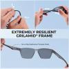 image:imageKastKing Beartrap Polarized Sports Fishing Sunglasses With PuriVex Protective Lens Coating Wayfarer Design Men WomenH Matte Smoke Crystal Frame  Smoke