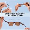 image:imageKastKing Beartrap Polarized Sports Fishing Sunglasses With PuriVex Protective Lens Coating Wayfarer Design Men WomenJ Matte Demi Frame  Brown