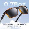 image:imageKastKing Beartrap Polarized Sports Fishing Sunglasses With PuriVex Protective Lens Coating Wayfarer Design Men WomenL Gloss Yellow Demi Frame  Smoke