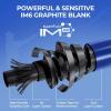 image:imageKastKing Centron Fishing Rod and Reel Combo Spinning amp Baitcasting Combos IM6 Graphite 2Pc Blanks Stainless Steel Guides with Ceramic Rings Contoured EVA Handles amp Fighting ButtCast7 Mh  Left Handed