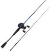 image:imageKastKing Centron Fishing Rod and Reel Combo Spinning amp Baitcasting Combos IM6 Graphite 2Pc Blanks Stainless Steel Guides with Ceramic Rings Contoured EVA Handles amp Fighting ButtCast66 M  Right Handed