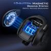 image:imageKastKing Centron Lite Baitcasting Fishing Reel  Lightweight Glass Fiber Infused Nylon Frame  76 OZ  5  1 AntiReverse Ball Bearings 711 HighSpeed Gear Ratio Fishing Reel with Compact DesignBBlackRight711