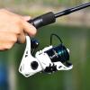 image:imageKastKing Crixus Fishing Rod and Reel Combo High Performance Spinning amp Baitcaster Combo IM6 Graphite 2Pc Blanks Zirconium Oxide Rings SuperPolymer Handle Lightweight Reel with Aluminum SpoolA Spin66 Medium2pcs 3000 Reel