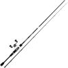 image:imageKastKing Crixus Fishing Rod and Reel Combo High Performance Spinning amp Baitcaster Combo IM6 Graphite 2Pc Blanks Zirconium Oxide Rings SuperPolymer Handle Lightweight Reel with Aluminum SpoolB Cast66 Med Heavy Left Handed2pcs