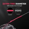 image:imageKastKing Destron Braided Fishing Line Highly Abrasion Resistant Improved Knot Strength UltraThin Diameter Superline Zero Stretch amp Memory CFT Color Fast Technology 75 Thinner Than Mono
