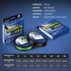 image:imageKastKing Hammer FFS Neutral Density UHMWPE Braided Fishing Line Unique 9Carrier MicroFilament Round Braid Colorfast Super Smooth Ultra Small Finesse DiametersNeon Green