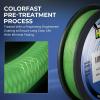 image:imageKastKing Hammer FFS Neutral Density UHMWPE Braided Fishing Line Unique 9Carrier MicroFilament Round Braid Colorfast Super Smooth Ultra Small Finesse DiametersNeon Green