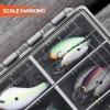 image:imageKastKing HyperSeal Waterproof Tackle Box 3600 and 3700 Tackle Trays Fishing Tackle Box Organizer with Removable Dividers Lure Box and Terminal Tackle StorageBlackBlack