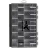 image:imageKastKing HyperSeal Waterproof Tackle Box 3600 and 3700 Tackle Trays Fishing Tackle Box Organizer with Removable Dividers Lure Box and Terminal Tackle StorageBlackBlack