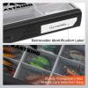 image:imageKastKing HyperSeal Waterproof Tackle Box 3600 and 3700 Tackle Trays Fishing Tackle Box Organizer with Removable Dividers Lure Box and Terminal Tackle StorageBlackBlack