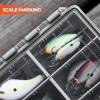 image:imageKastKing HyperSeal Waterproof Tackle Box 3600 and 3700 Tackle Trays Fishing Tackle Box Organizer with Removable Dividers Lure Box and Terminal Tackle StorageBlackBlack