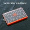 image:imageKastKing HyperSeal Waterproof Tackle Box Waterproof 3600 and 3700 Tackle Trays Fishing Tackle Box Organizer with Removable Dividers Lure Box and Terminal Tackle Storage3700 2 Packs