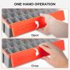 image:imageKastKing HyperSeal Waterproof Tackle Box Waterproof 3600 and 3700 Tackle Trays Fishing Tackle Box Organizer with Removable Dividers Lure Box and Terminal Tackle Storage37001 Pack with compartment