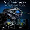 image:imageKastKing Kestrel Elite Baitcasting Fishing Reel Finesse Baitcaster Lightest Easily Cast Lures Down to 132 oz 111 Double Shielded BB Available in 841 and 751 Gear RatiosKestrel Elite 44oz Left 841