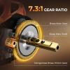 image:imageKastKing Lethal Blaze Twintip Fishing Rod and Reel Combo Spinning amp Baitcaster Combo Flame Pattern Design IM6 Graphite 2Pc Rod with Backup Tip Section StainlessSteel Guides EVA HandleCast64 Mleft Handed 2pcs Extra Tip