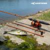 image:imageKastKing Lethal Blaze Twintip Fishing Rod and Reel Combo Spinning amp Baitcaster Combo Flame Pattern Design IM6 Graphite 2Pc Rod with Backup Tip Section StainlessSteel Guides EVA HandleSpin62 M2000 Reel 2pcs Extra Tip