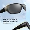 image:imageKastKing Merced Floating Polarized Sports Sunglasses With PuriVex Protective Lens Coating Lightweight TPX Frame Men WomenA Matte Black Frame  Smoke