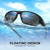 image:imageKastKing Merced Floating Polarized Sports Sunglasses With PuriVex Protective Lens Coating Lightweight TPX Frame Men WomenA Matte Black Frame  Smoke