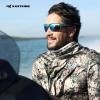 image:imageKastKing Merced Floating Polarized Sports Sunglasses With PuriVex Protective Lens Coating Lightweight TPX Frame Men WomenD Matte Gray Frame  Ice Mirror