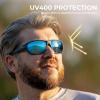 image:imageKastKing Merced Floating Polarized Sports Sunglasses With PuriVex Protective Lens Coating Lightweight TPX Frame Men WomenD Matte Gray Frame  Ice Mirror