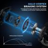 image:imageKastKing MgTi Elite Baitcasting Reel with True Titanium Spool Halo Vortex Magnetic Braking System DigiCut Magnesium Body Frame TiCon Carbon Fiber Side Covers 291 Ball BearingsLeft HandedBlack721