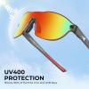 image:imageKastKing Nizini Polarized Sports Fishing Sunglasses With PuriVex Protective Lens Coating Rimless Wrap Design Men WomenA Matte Smoke Crystal Frame  Burgundy Mirror