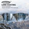 image:imageKastKing Nizini Polarized Sports Fishing Sunglasses With PuriVex Protective Lens Coating Rimless Wrap Design Men WomenC Gloss Smoke Crystal Frame  Granite Mirror