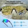 image:imageKastKing Nizini Polarized Sports Fishing Sunglasses With PuriVex Protective Lens Coating Rimless Wrap Design Men WomenF Gloss Tal Brown Frame  Chartreuse Mirror