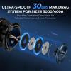 image:imageKastKing ReKon Saltwater Fishing Rod and Reel Combo Fishing Poles amp Reels Combo Graphite Blank Zirconia Rings NyliTech Frame amp Rotor EVA Handle Uplock Reel SeatSpin70 Medium3000 Reel2pcs