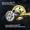 image:imageKastKing ReKon Saltwater Fishing Rod and Reel Combo Fishing Poles amp Reels Combo Graphite Blank Zirconia Rings NyliTech Frame amp Rotor EVA Handle Uplock Reel SeatSpin90 Heavy6000 Reel2pcs