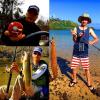 image:imageKastKing Rover Round Baitcasting Fishing Reel Perfect Conventional Reel for Catfish SalmonSteelhead Striper Bass and Inshore Saltwater Fishing Reel Reinforced Metal BodyRed
