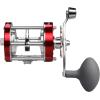image:imageKastKing Rover Round Baitcasting Fishing Reel Perfect Conventional Reel for Catfish SalmonSteelhead Striper Bass and Inshore Saltwater Fishing Reel Reinforced Metal BodyRed