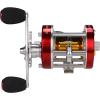 image:imageKastKing Rover Round Baitcasting Fishing Reel Perfect Conventional Reel for Catfish SalmonSteelhead Striper Bass and Inshore Saltwater Fishing Reel Reinforced Metal BodyRed