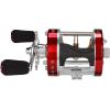 image:imageKastKing Rover Round Baitcasting Fishing Reel Perfect Conventional Reel for Catfish SalmonSteelhead Striper Bass and Inshore Saltwater Fishing Reel Reinforced Metal BodyRed