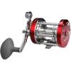 image:imageKastKing Rover Round Baitcasting Fishing Reel Perfect Conventional Reel for Catfish SalmonSteelhead Striper Bass and Inshore Saltwater Fishing Reel Reinforced Metal BodyRed