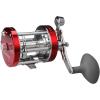 image:imageKastKing Rover Round Baitcasting Fishing Reel Perfect Conventional Reel for Catfish SalmonSteelhead Striper Bass and Inshore Saltwater Fishing Reel Reinforced Metal BodyRed