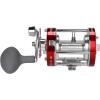image:imageKastKing Rover Round Baitcasting Fishing Reel Perfect Conventional Reel for Catfish SalmonSteelhead Striper Bass and Inshore Saltwater Fishing Reel Reinforced Metal BodyRed