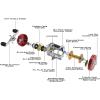 image:imageKastKing Rover Round Baitcasting Fishing Reel Perfect Conventional Reel for Catfish SalmonSteelhead Striper Bass and Inshore Saltwater Fishing Reel Reinforced Metal BodyRed