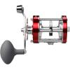 image:imageKastKing Rover Round Baitcasting Fishing Reel Perfect Conventional Reel for Catfish SalmonSteelhead Striper Bass and Inshore Saltwater Fishing Reel Reinforced Metal BodyRed