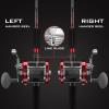 image:imageKastKing Rover Round Baitcasting Fishing Reel Perfect Conventional Reel for Catfish SalmonSteelhead Striper Bass and Inshore Saltwater Fishing Reel Reinforced Metal BodyRed