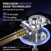 image:imageKastKing Royale Legend Pro Spinning Fishing Reel Lightweight Yet Powerful DigiCut Aluminum Gear Aerodynamic Reel Rotor 621 Gear Ratio 25LBs Max Drag TPE Handle Knobs Unique Celestial ColorSize4000