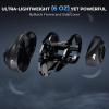 image:imageKastKing Spartacus II Plus Baitcasting Reel DualBalance Magnetic Braking System 801 HighSpeed Gear Ratio Ultralight 6 oz 71 MaxiDur DoubleShielded Ball Bearings Fishing ReelsLeft801