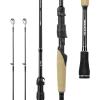 image:imageKastKing Spartacus II Plus TwinTip Spinning amp Casting Rods IM6 Graphite Blanks Stainless Steel Frame with Zirconium Oxide Rings 2Piece Rods with Extra Tip Section PTS NoSlip Grip Hook Keeper70 MH Fast 2 Pcs Extra Tip