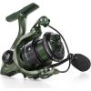 image:imageKastKing Spartacus II Spinning Reel  Sealed Carbon Fiber 22LBs Max Drag  71 Stainless BB for SaltwaterampFreshwater  521 Gear Ratio  Size 500amp1000 Perfect for Ice FishingStryker Green